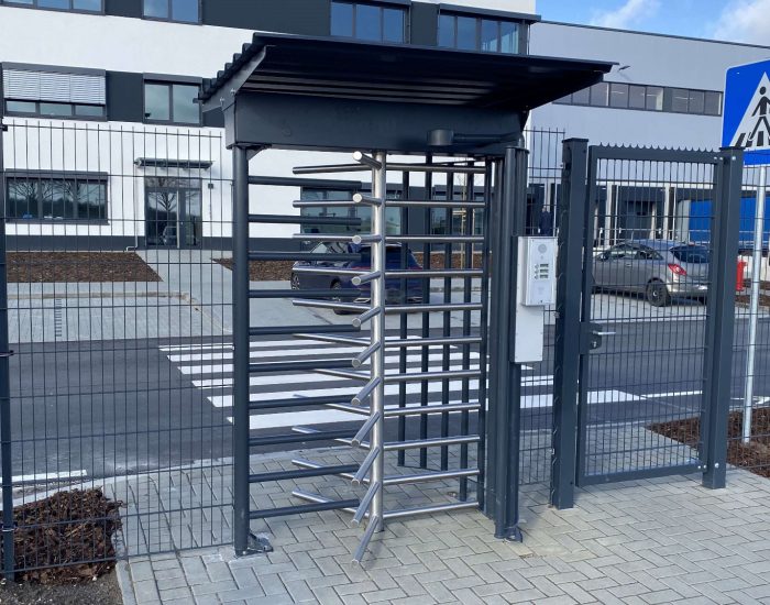 Drehkreuzanlage Industrieobjekt