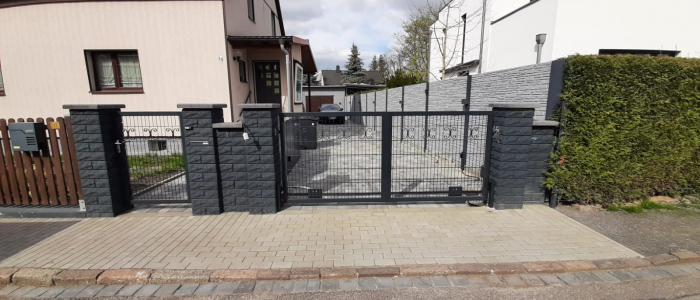 elektrische private Toranlage