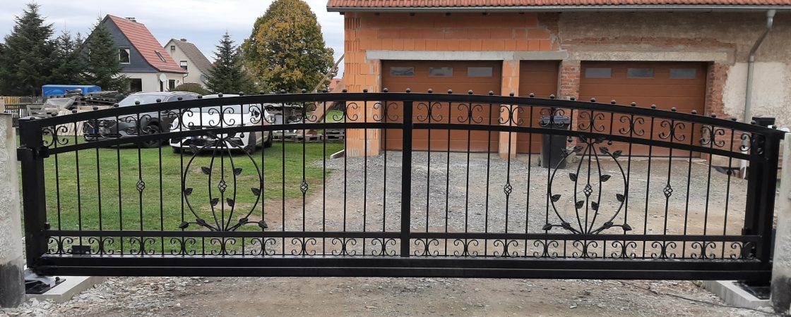 Schiebetor Schmiedefüllung